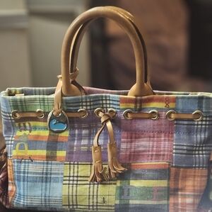 Dooney and Bourke Madras Picnic Shoulder Bag  #B6326212